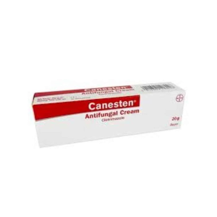 Canesten Antifungal Cream 20g – Clotrimazole Treatment for Fungal Infections, Athlete’s Foot, Ringworm & Thrush - Health Hub Pharmacy (95 x 107 mm) (1) Canesten Antifungal Cream 20g – Clotrimazole Treatment for Fungal Infections, Athlete’s Foot, Ringworm & Thrush - Health Hub Pharmacy (95 x 107 mm) (1)
