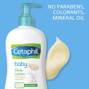 Cetaphil Baby Eczema Soothing Lotion with Colloidal Oatmeal, Paraben Free, Hypoallergenic, 10 fl oz
