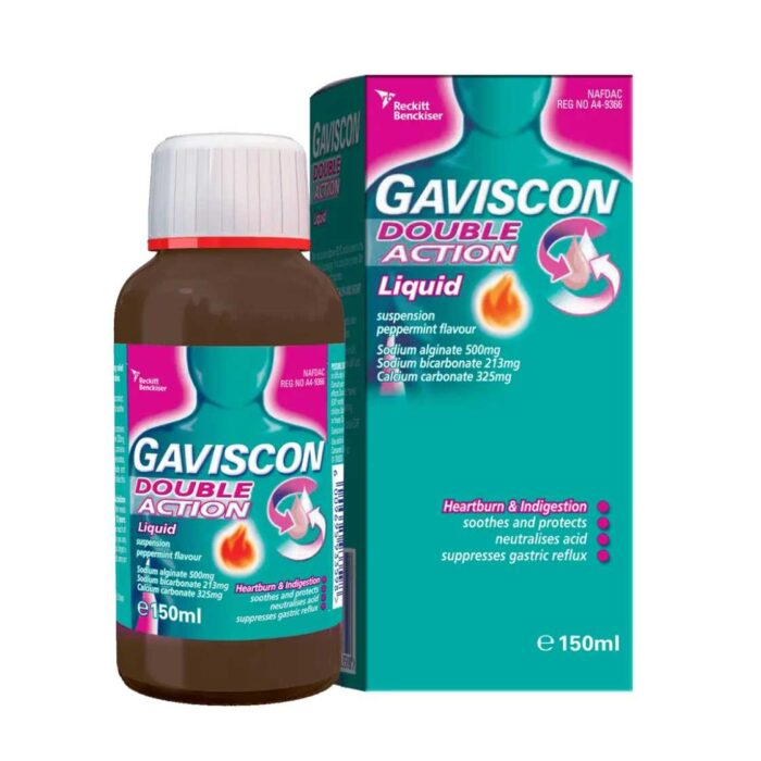 Gaviscon Double Action Mint Oral Suspension– Health Hub Pharmacy (1)