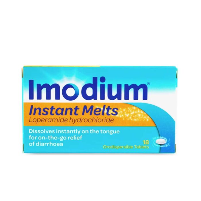 Imodium Instant Melts – Loperamide Hydrochloride 2mg, Fast-Acting Relief for Diarrhea) – Health Hub Pharmacy Imodium Instant Melts – Loperamide Hydrochloride 2mg, Fast-Acting Relief for Diarrhea) – Health Hub Pharmacy