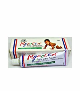 Mycoten Baby Care Cream – Clotrimazole & Ichthammol Formula for Diaper Rash Relief (20g)