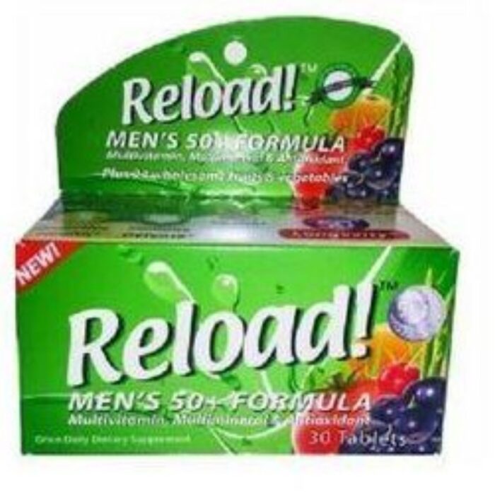 Reload Men's 50+ Formula 30 capsules-Health Hub Pharmacy Reload Men's 50+ Formula 30 capsules-Health Hub Pharmacy