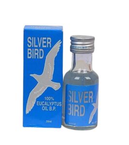 Silver Bird 100% Eucalyptus Oil B.P. – Natural Relief, Aromatherapy & Multipurpose Care (28ml)