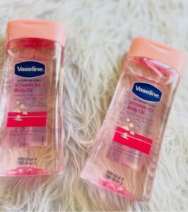 Vaseline Vitamin B3 Body Oil – 200ml, Deep Nourishment & Radiant Skin Glow