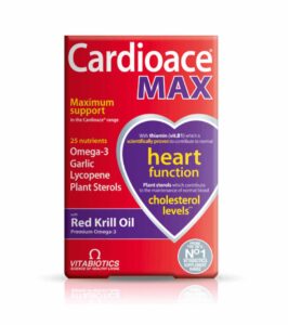 Cardioace Max – Advanced Heart & Cholesterol Support with Red Krill Oil