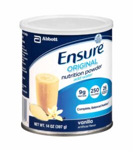 Ensure Original Nutrition Powder – Vanilla | Complete Balanced Nutrition with 9g Protein