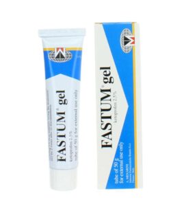 Fastum Gel – Ketoprofen 2.5% Pain Relief Gel for Muscle & Joint Pain (50g)