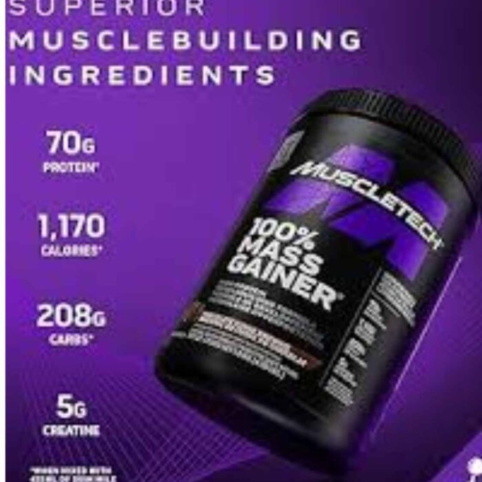 Muscletech 100% Mass Gainer– Health Hub Pharmacy (1)