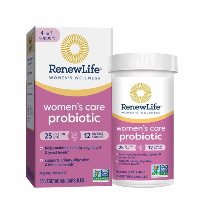 RenewLife Women’s Care Probiotic – 25 Billion CFU, 12 Strains – Health Hub Pharmacy