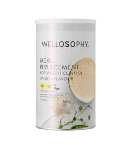 Wellosophy Meal Replacement for Weight Control – Chocolate & Vanilla Flavours – High Protein, Low Calorie, Vegan
